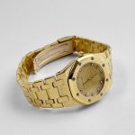 Audemars Piguet Royal Oak Vintage ‘Ladies’ Yellow Gold Champagne Diamond Dial Quartz 26mm - Image 5