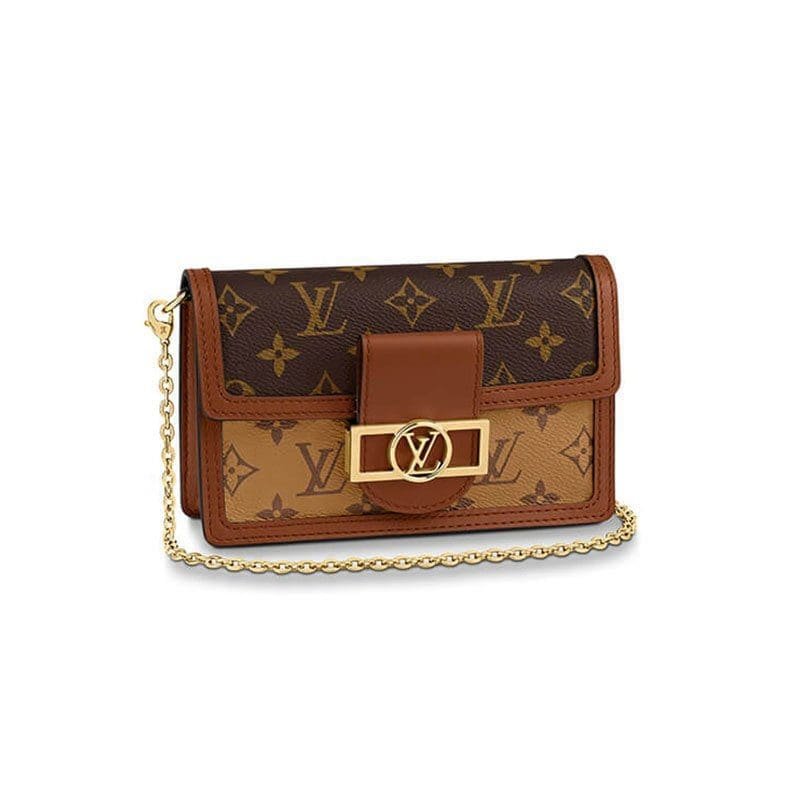 1-139.jpg Louis Vuitton Dauphine Chain Wallet M68746 - Image 1