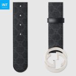 GUCCI Belt with Interlocking G buckle - Image 2