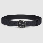 GUCCI  Belt with Interlocking G buckle