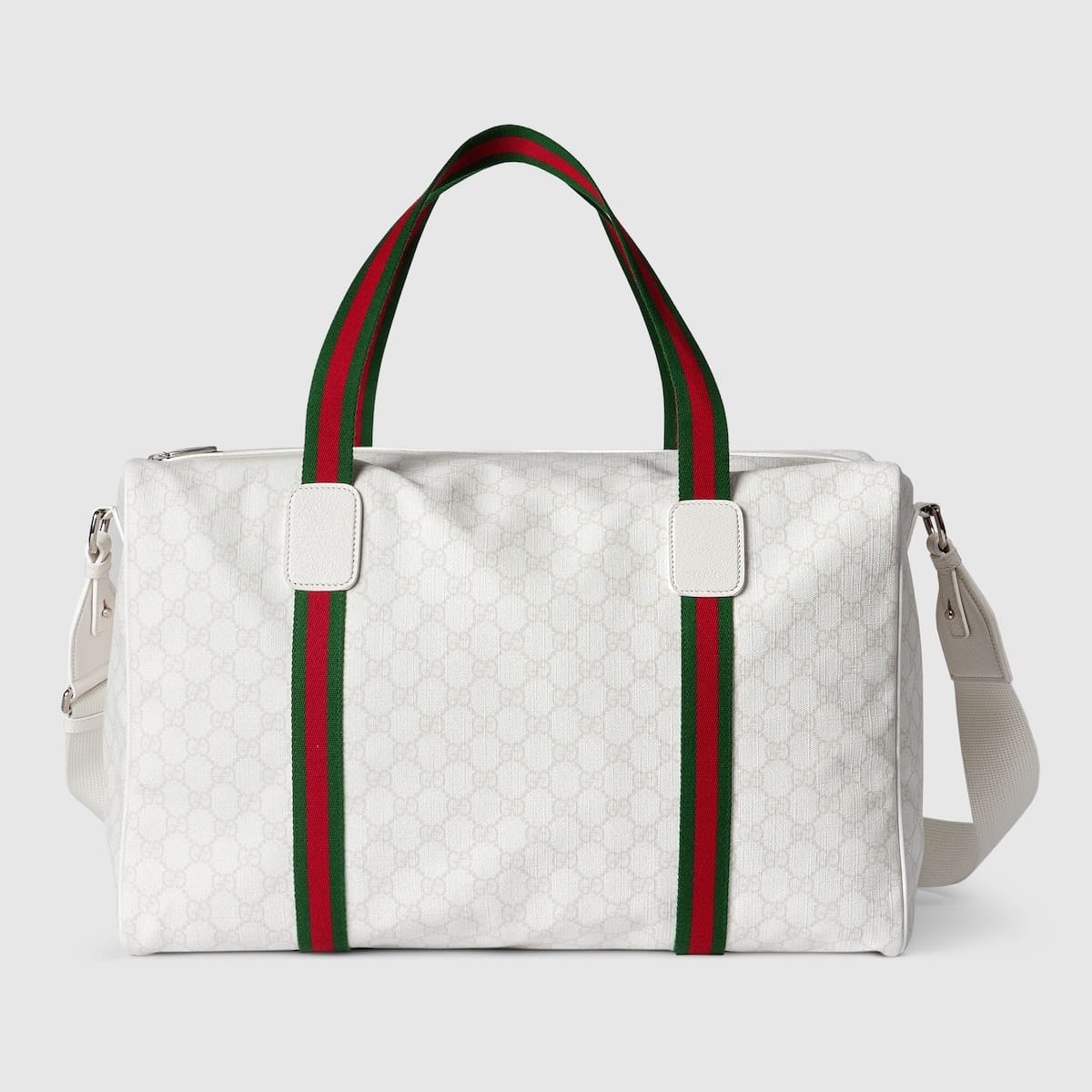 10001-19-3.jpg Gucci Medium duffle bag with Web - Image 1