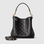 Gucci Emblem small bucket bag