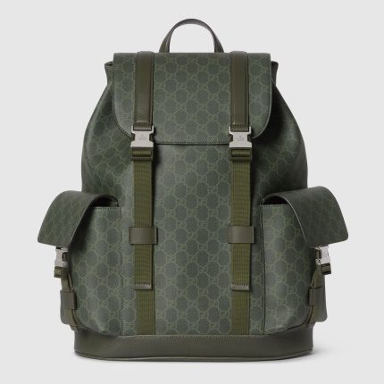 Gucci Monogram large backpack