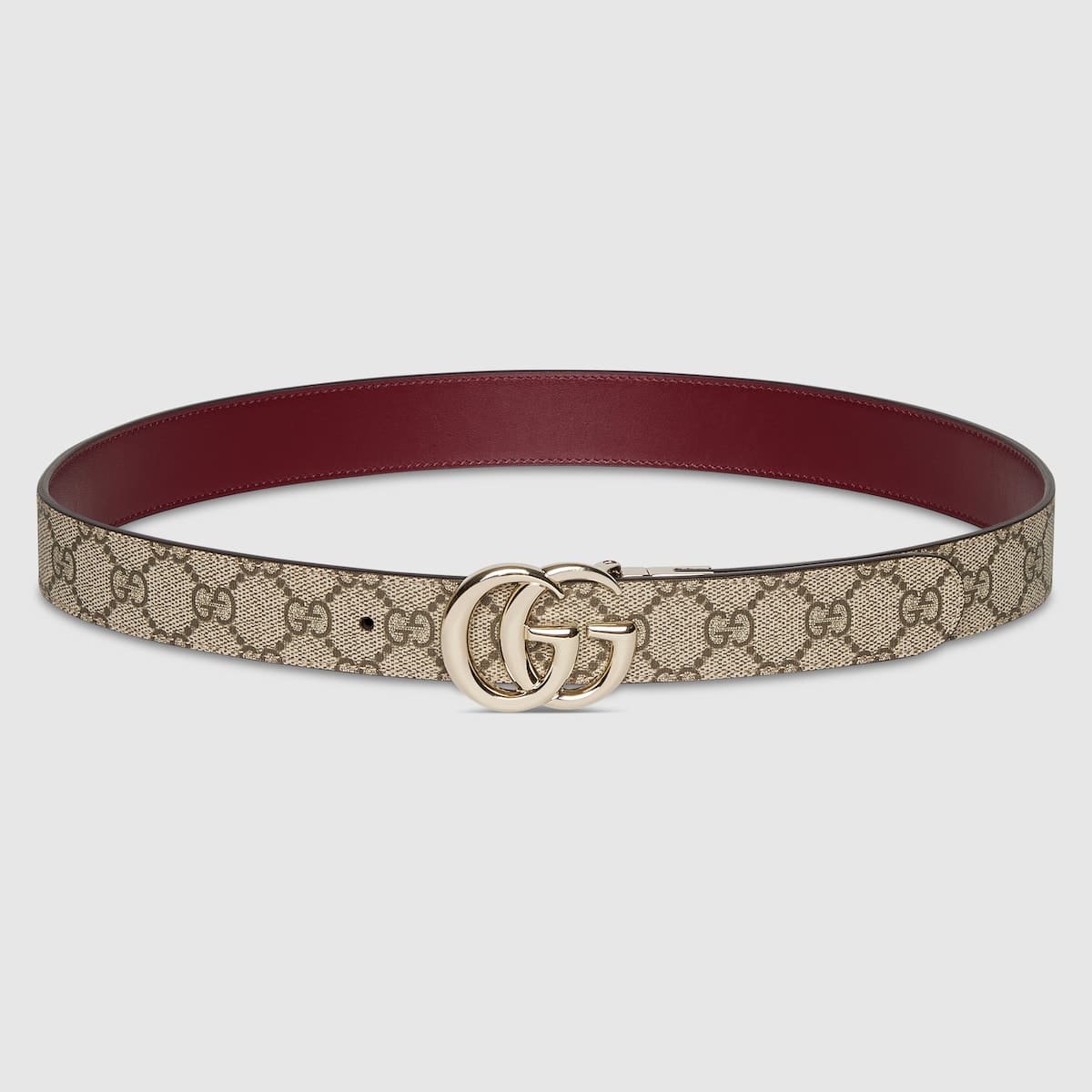 10001-34.jpg GUCCI Reversible GG Marmont wide belt - Image 1