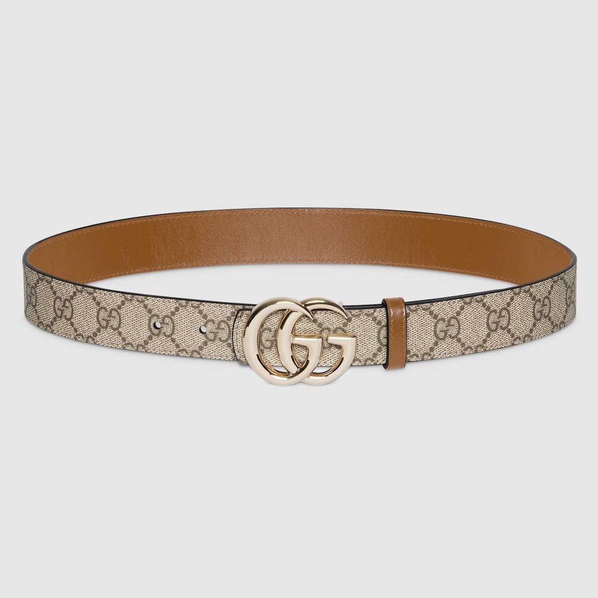 10001-40-2.jpg GUCCI Reversible GG Marmont belt - Image 1