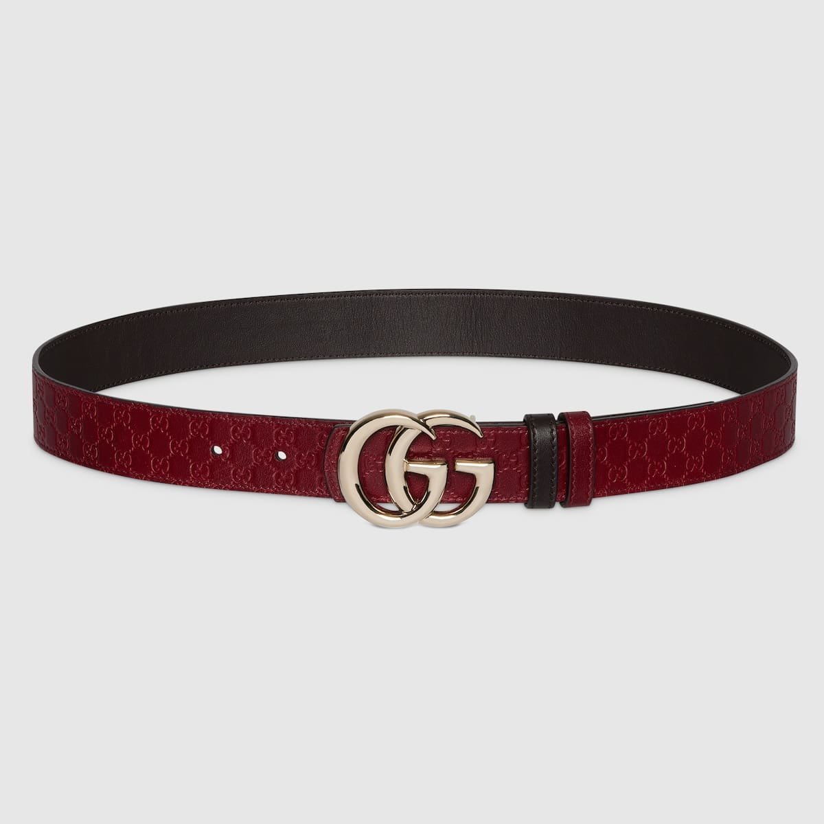 10001-41-1.jpg GUCCI Reversible GG Marmont belt - Image 1