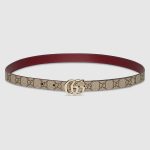 GUCCI Reversible GG Marmont thin belt