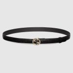 GUCCI Belt with Interlocking G buckle