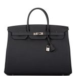 Hermès Birkin 40 Black Togo Palladium Hardware