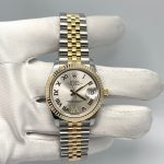 Rolex Datejust 31 278273 ‘Ladies’ Yellow Gold Stainless Steel Silver Dial - Image 3