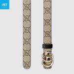 GUCCI Reversible GG Marmont thin belt - Image 2