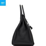 Hermès Birkin 40 Black Togo Palladium Hardware - Image 3