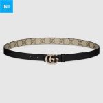 GUCCI Reversible GG Marmont thin belt - Image 3