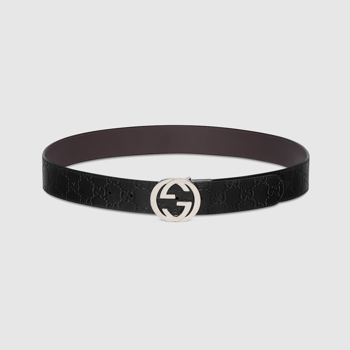 103.jpg GUCCI Reversible belt with Interlocking G buckle - Image 1