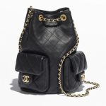 Chanel Cruise 2024/25 Backpack（Black）