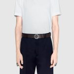 GUCCI Reversible belt with Interlocking G buckle - Image 3