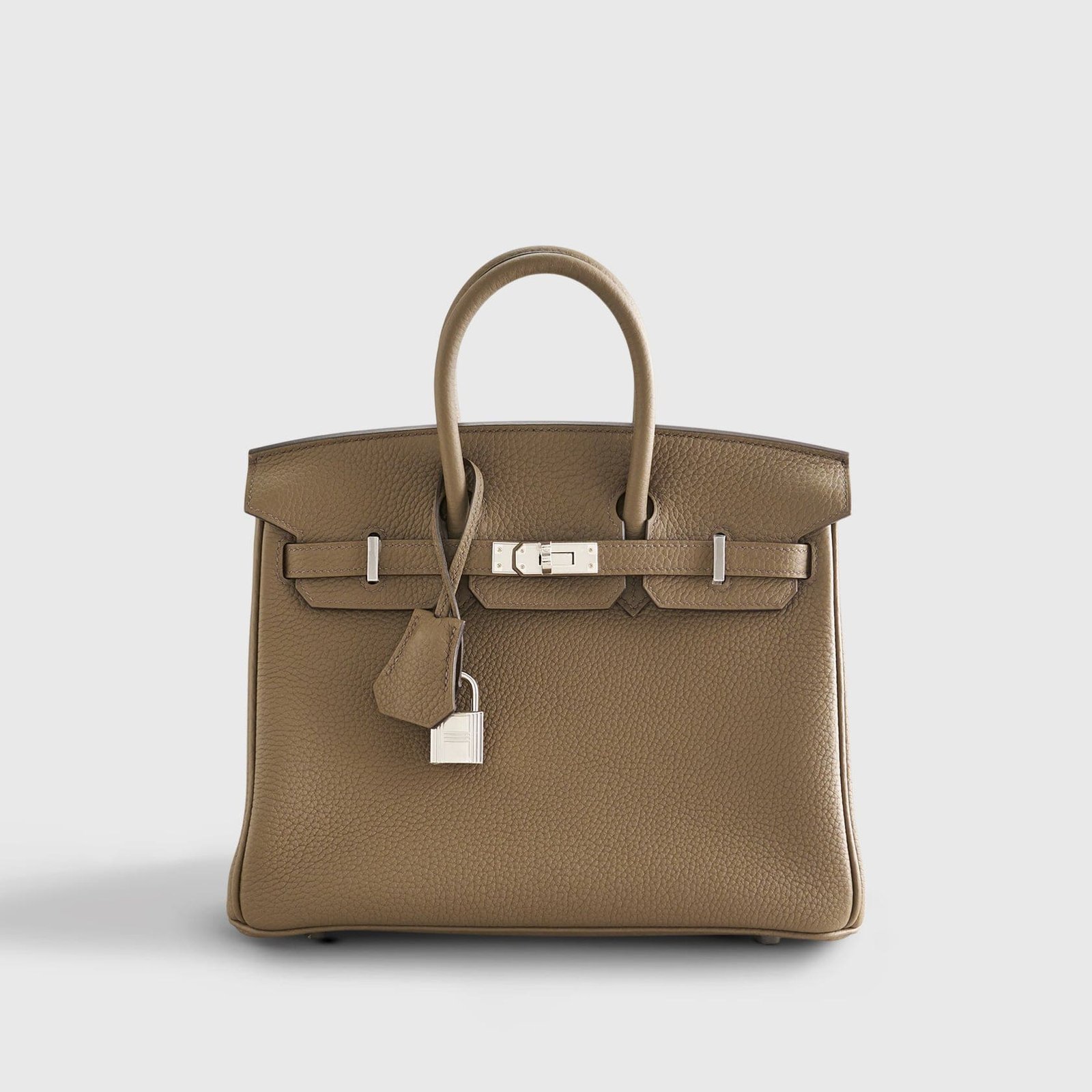 113HermesBirkin25TogoToundraPalladiumHardware.jpg Hermès Birkin 25 Togo Toundra Palladium Hardware - Image 1