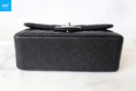 Chanel Top Handle Mini Rectangular, Black Caviar with Matte Gold Hardware - Image 5
