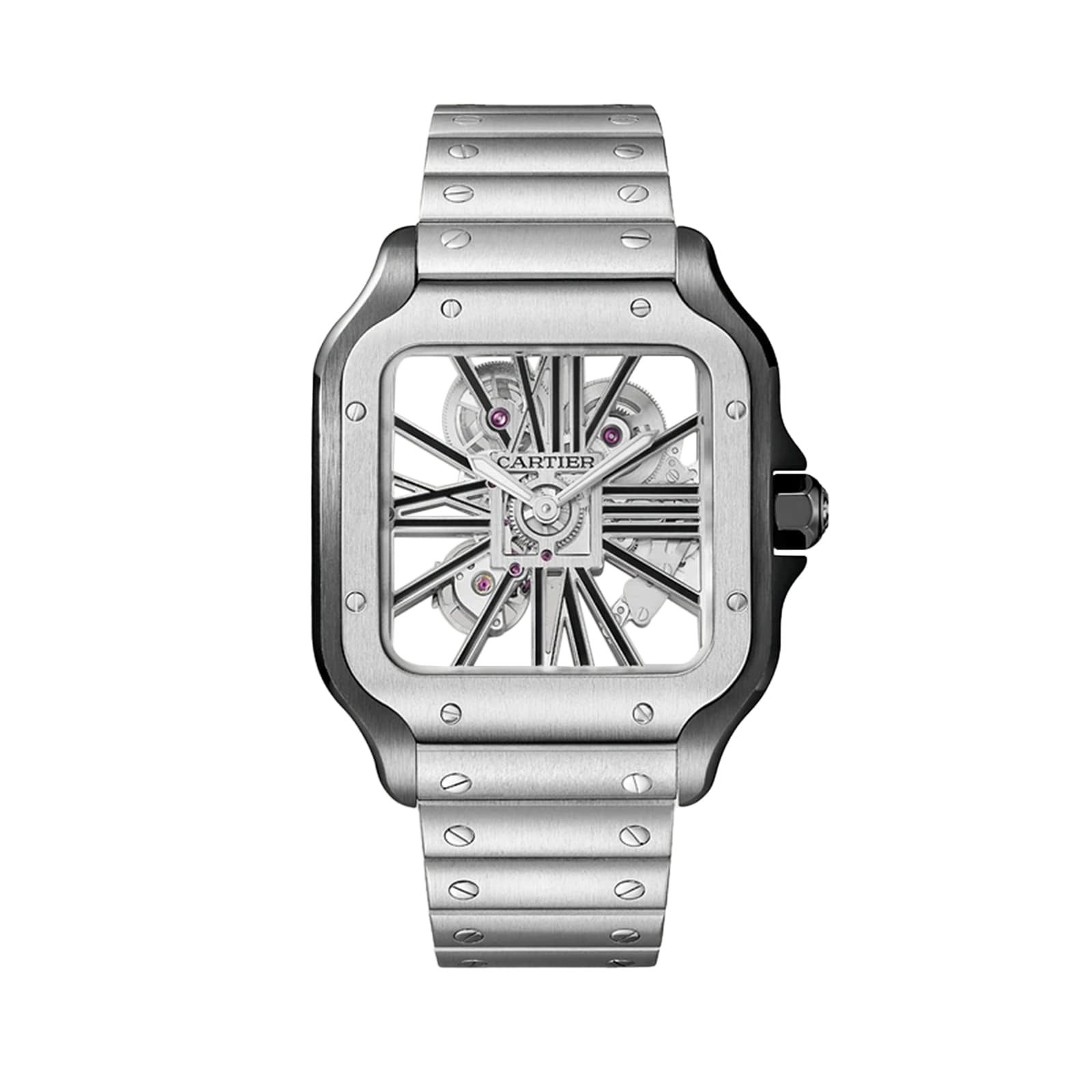 17311319_1.jpg Santos de Cartier Skeleton - Image 1
