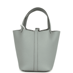 Hermès Picotin Lock 18 Gris Pantin Clemence Gold Hardware - Image 3