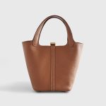 Hermès Picotin 18 Clemence Gold Gold Hardware - Image 2