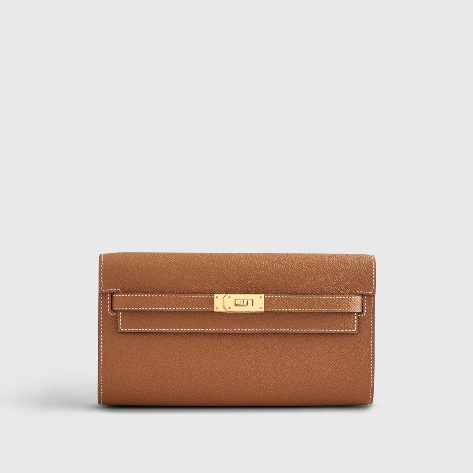 191HermesKellyToGoEpsomGoldGoldHardware.jpg Hermès Kelly To Go Epsom Gold Gold Hardware - Image 1