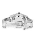 Rolex Day-Date 40 228206 Platinum Ice Blue Diamond Dial (2018) - Image 4