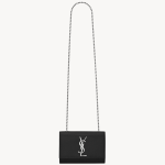 SAINT LAURENT KATE SMALL IN GRAIN DE POUDRE EMBOSSED LEATHER