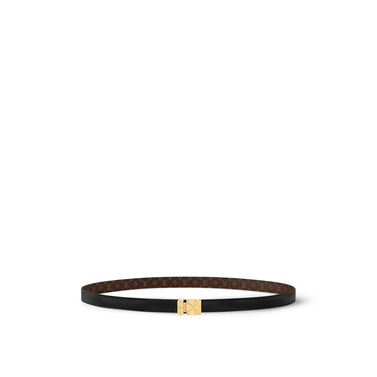263df1616f33d82879b753d563473243.png Louis Vuitton M4102U S-Lock 18mm Reversible Belt - Image 1
