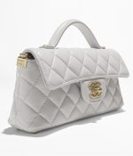 Chanel Mini Flap Bag with Top Handle - Image 4