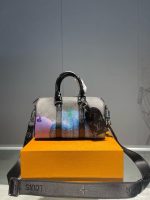 Louis Vuitton Kusama Reverse Monogram Eclipse Keepall 25 - Image 10