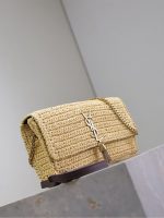 Saint Laurent kate 99 tassel in raffia - Image 6