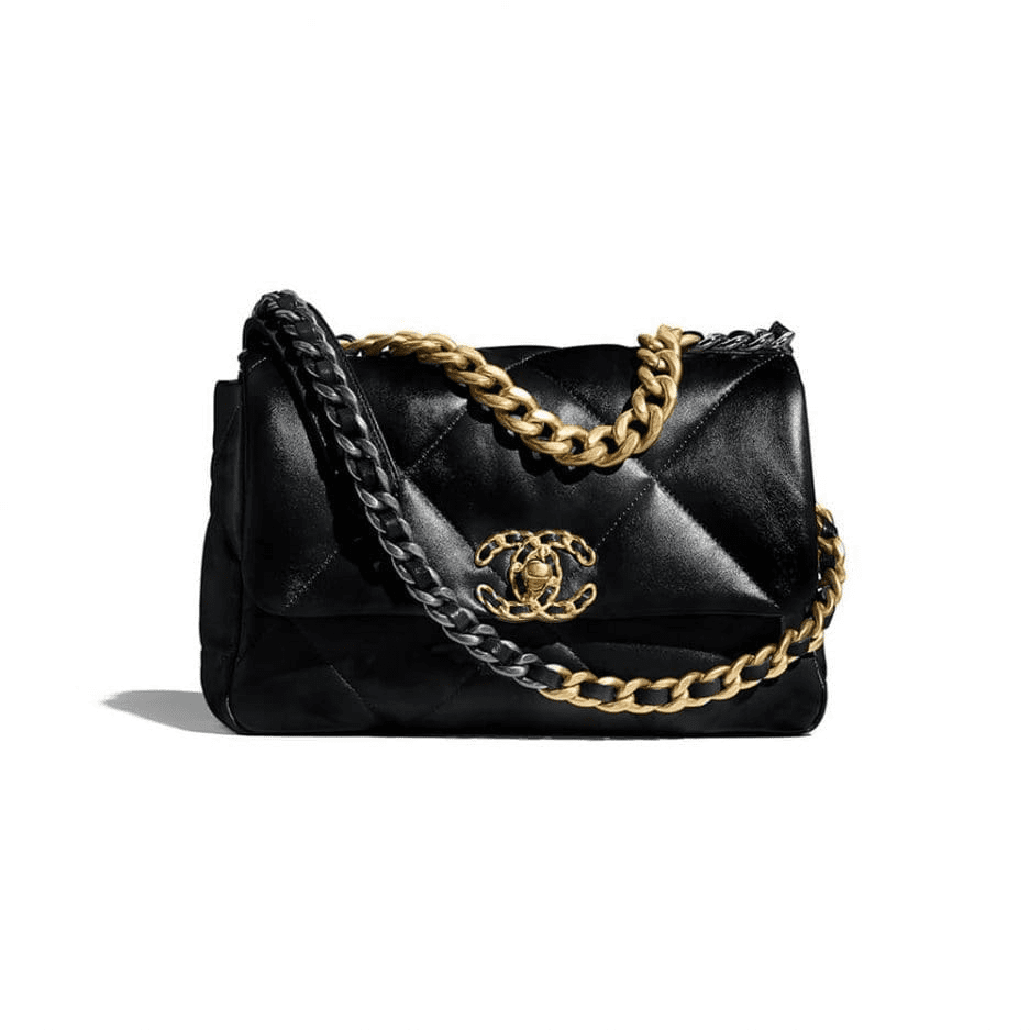 30d48aca67947098ac4cf52d99a28bea.png CHANEL 19 HANDBAG AS1160 - Image 1