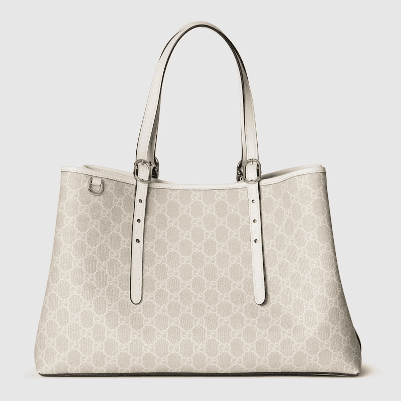 387f721c562eab46bc85bf18c09f2235.png GUCCI EMBLEM LARGE TOTE BAG - Image 1