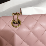 CHANEL Classic Double Flap Small Pink Lambskin - Image 7