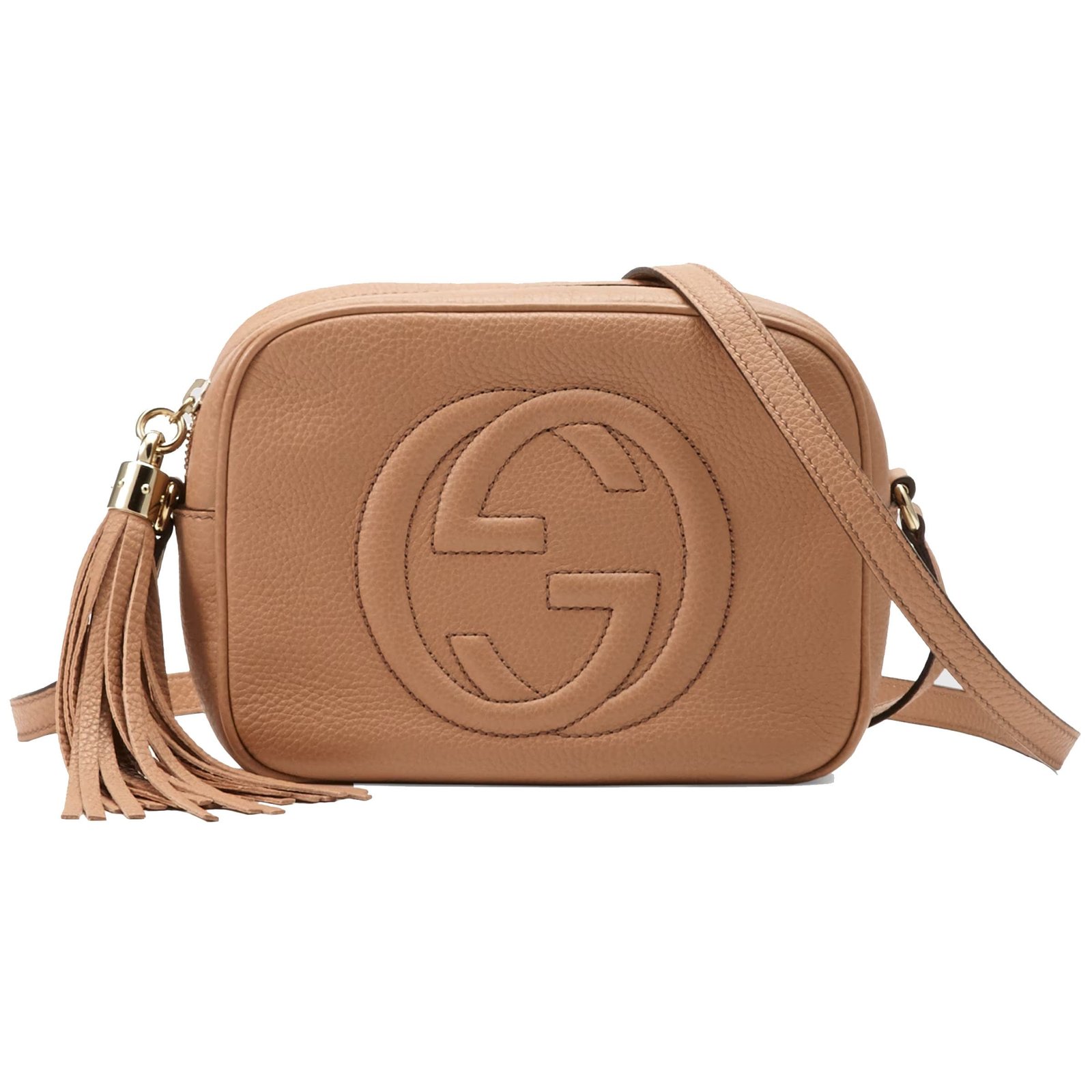 3gIpkl7L-FQQMR755WGL333XRROZ0I.jpg GUCCI SOHO SMALL LEATHER DISCO BAG - Image 1
