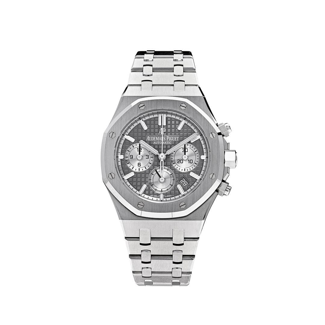 3tK5YOyp-audemars-piguet-royal-oak-26315st-oo-1256st-02-selfwinding-chronograph-stainless-steel-grey-dial-2020-audemars-piguet-40260217274612.jpg Audemars Piguet Royal Oak 26315ST.OO.1256ST.02 Selfwinding Chronograph Stainless Steel Grey Dial - Image 1