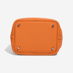 Hermès Picotin 18 Clémence Orange (silver hardware) - Image 4