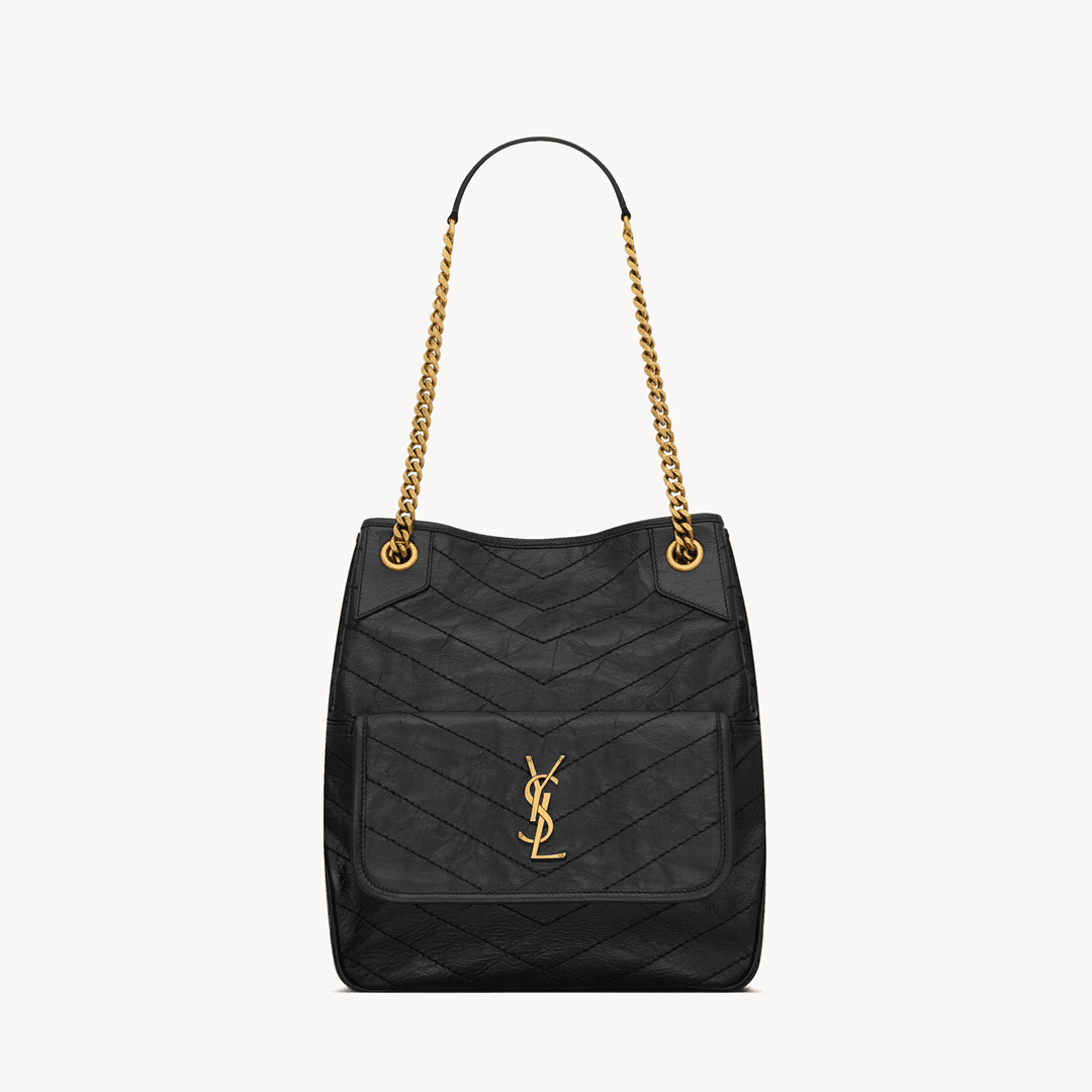 45ae627a02977e0859f81d95d50cb46e.png Saint Laurent NIKI small shopping in vintage leather - Image 1
