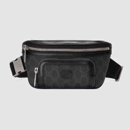 GUCCI BELT BAG WITH INTERLOCKING G
