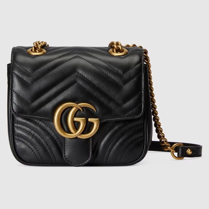 4bOfoQjh-Gucci-GG-Marmont-mini-shoulder-bag-black-leather-Detail-2.jpg GUCCI MARMONT MINI SHOULDER BAG - Image 1