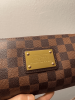 Louis Vuitton Damier Ebene Eva Clutch - Image 7
