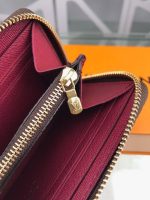 Louis Vuitton Monogram Canvas Clemence Wallet M60742 Fuchsia - Image 8