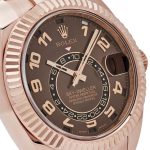 Rolex Sky-Dweller 326935 Rose Gold Chocolate Arabic Numeral Dial - Image 5