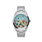 Rolex Oyster Perpetual 36 126000 Stainless Steel ‘Celebration Motif’ Dial (2024)