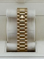 Rolex Day-Date 40 228348RBR Yellow Gold Diamond Bezel Silver Dial (2021) - Image 4