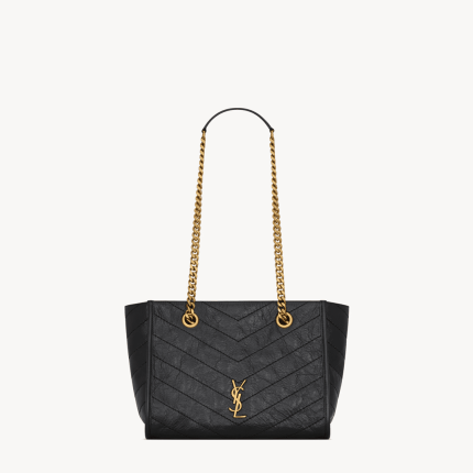 Saint Laurent NIKI small shopping in vintage leather