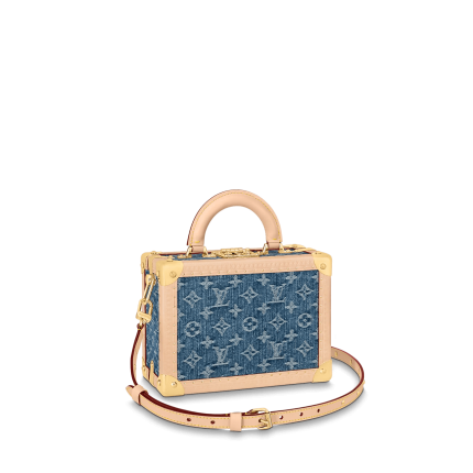 Louis Vuitton M24161 Petite Valise Denim Bleu