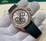 Rolex Daytona 126535TBR Rose Gold Sundust Diamond Dial Diamond Bezel - Image 7