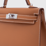 Hermès Kelly Mini Epsom Gold Sellier Palladium Hardware - Image 7